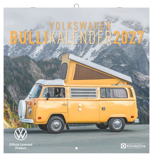 Bullikalender 2027 - vw,