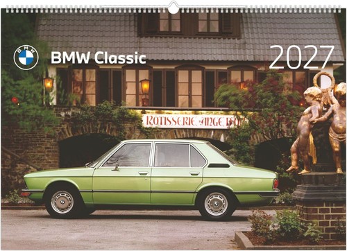 Bmw classic 2027 wandkalender - classic,