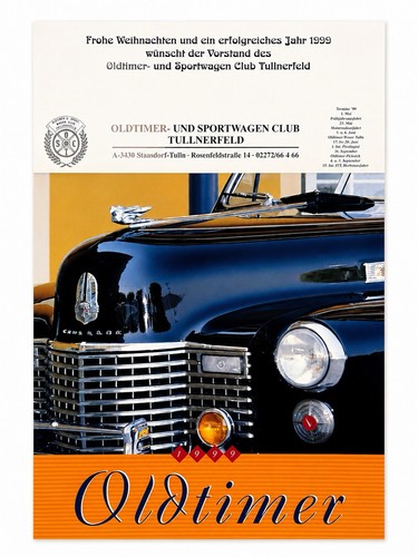 Oldtimer kalender 1999 club - kalender,