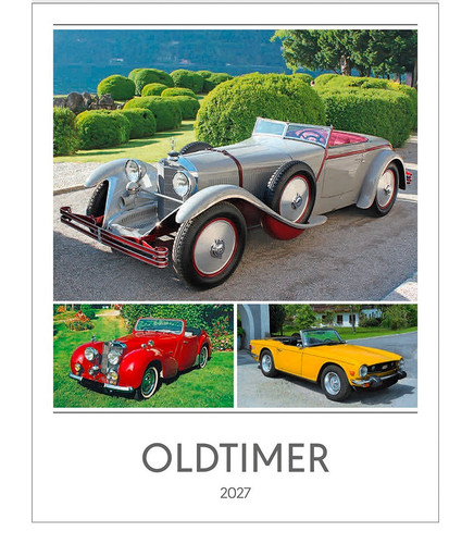 Oldtimer wand kalender - oldtimer-, wand-kalender