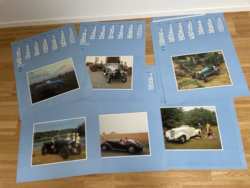 Aral oldtimer kalender poster - oldtimer,