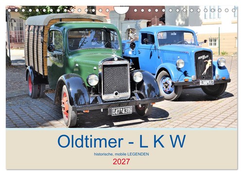 Oldtimer w wandkalender - -, l