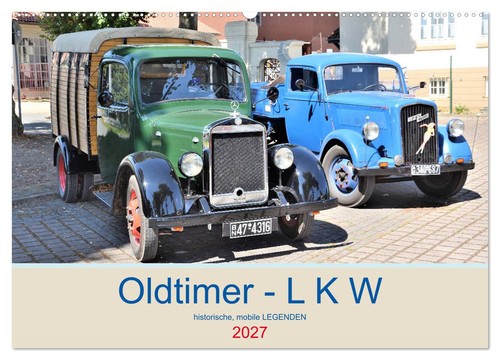 Oldtimer w wandkalender - l,