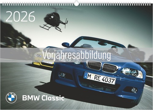 Bmw classic 2027 wandkalender - classic,