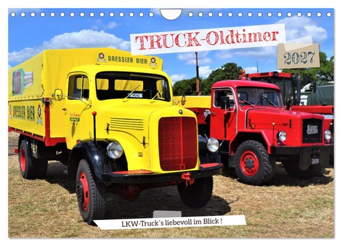 Truck oldtimer wandkalender - oldtimer, (wandkalender