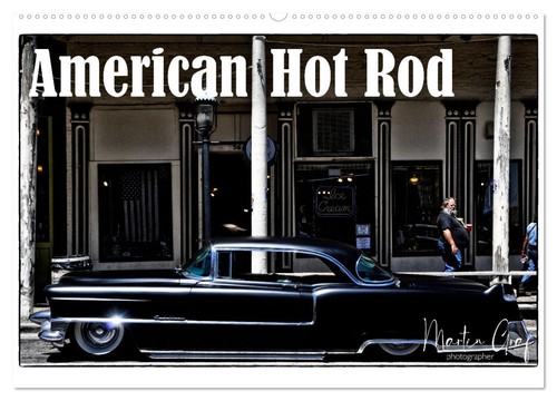 American hot rod wandkalender - american,