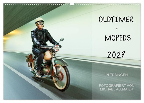 Oldtimer mopeds fotografiert - -,