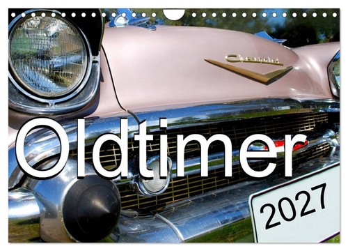 Oldtimer wandkalender 2027 - oldtimer,