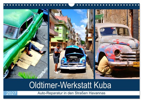Oldtimer werkstatt kuba - kuba,