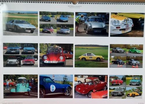 Oldtimer kalender 2024 mit - -,